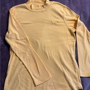 Blair Sunny Yellow Turtleneck Top
